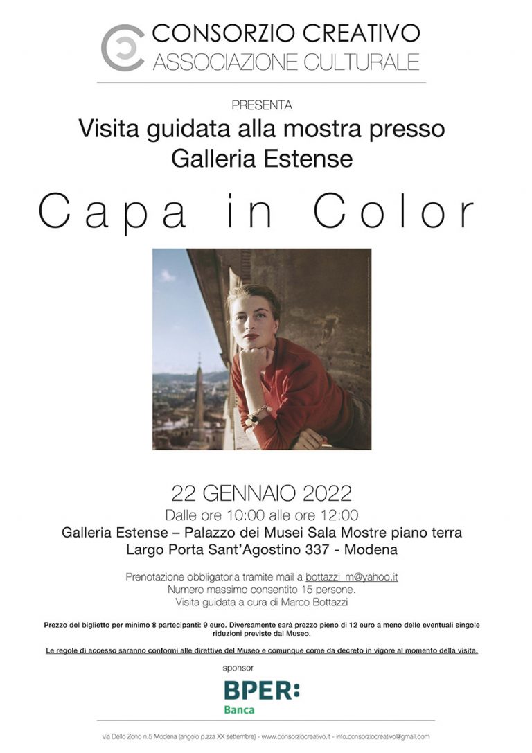 Capa in color – visita guidata – Evento Sold Out