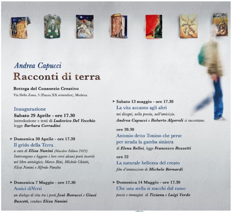 Racconti di terra: Mostra di Andrea Capucci ed eventi