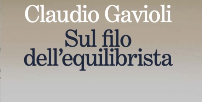 Incontro con l’autore: “SUL FILO DELL’EQUILIBRISTA” di CLAUDIO GAVIOLI
