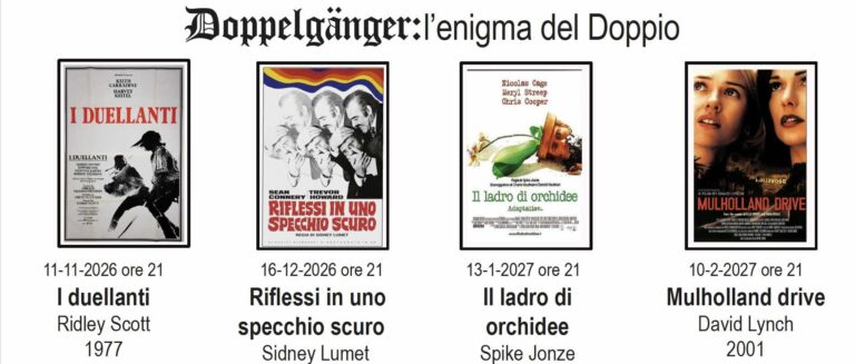 Cineforum “DOPPELGÄNGER: l’enigma del Doppio”